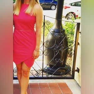 Haven Hot Pink mini dress